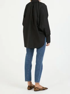 Weite Bluse Schwarz