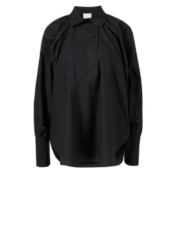 Weite Bluse Schwarz