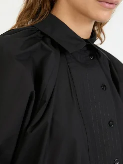 Weite Bluse Schwarz