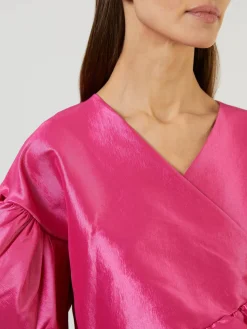 Wickelbluse 'Amanda' Pink