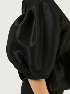 Wickelbluse 'Amanda' Schwarz