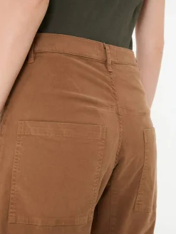 Wide-Leg Hose 'Emerson' Cognac