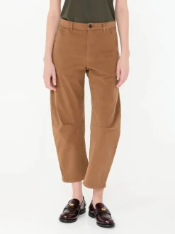 Wide-Leg Hose 'Emerson' Cognac