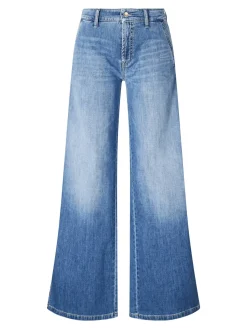 Wide-Leg Jeans 'Alek' Hellblau   