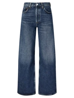 Wide-Leg Jeans 'Arc' Marineblau