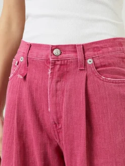 Wide-Leg Jeans 'Damon' Pink