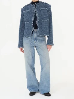 Wide-Leg Jeans 'D'Arcy Loose Jean' Blau