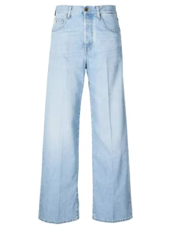 Wide-Leg Jeans 'Grace' Hellblau