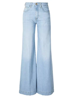 Wide-Leg Jeans 'Jackie' Hellblau