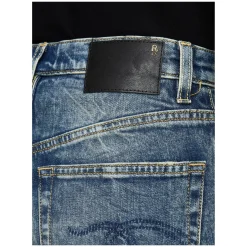 Wide-Leg-Jeans 'Jane' Blau
