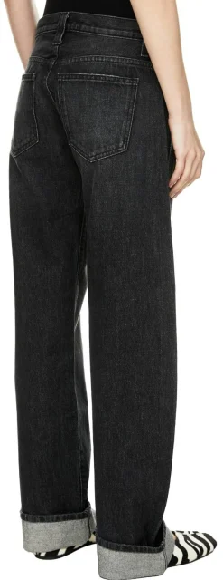 Wide-Leg Jeans 'Karo' Anthrazit