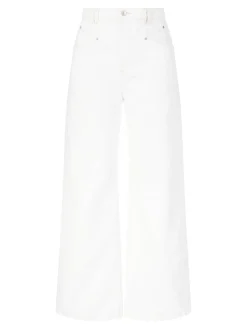 Wide-Leg Jeans 'Lemony' Weiß