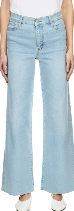 Wide-Leg Jeans 'Le Slim Palazzo' Hellblau