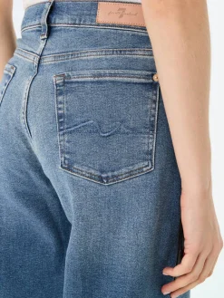 Wide-Leg-Jeans 'Lotta Luxe Vintage' Mittelblau