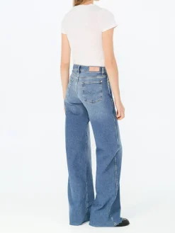 Wide-Leg-Jeans 'Lotta Luxe Vintage' Mittelblau