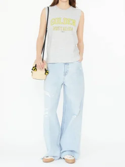 Wide-Leg Jeans 'Melody' Hellblau