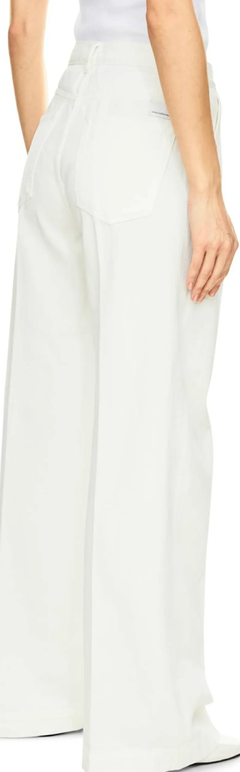 Wide-Leg Jeans 'Ottavia' Weiß