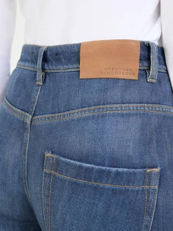 Wide-Leg Jeans 'Romance' Marineblau