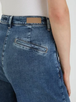 Wide-Leg Jeans 'Stella Wide' Marineblau