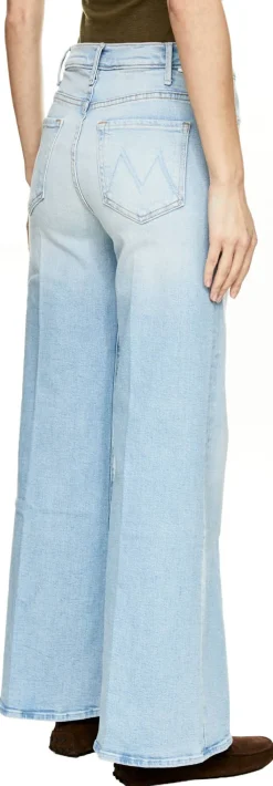 Wide-Leg Jeans 'The Hustler Roller Sneak' Hellblau