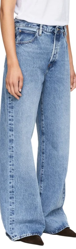 Wide-Leg Jeans 'The Loose' Hellblau