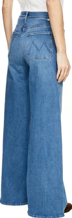 Wide-Leg Jeans 'The Patch Pocket Undercover' Mittelblau