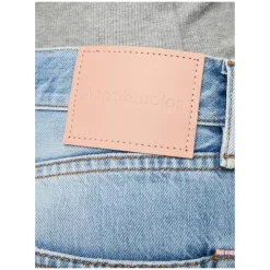 Wide-Leg Jeans 'Vintage' Hellblau
