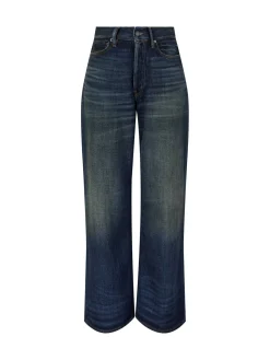 Wide-Leg-Jeans 'Yoyogi' Dunkelblau