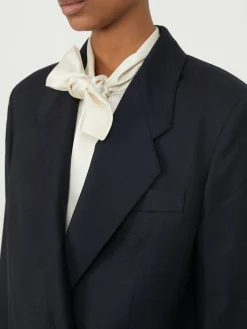 Wollblazer 'Anna' Marineblau