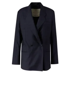 Wollblazer 'Anna' Marineblau