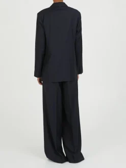 Wollblazer 'Anna' Marineblau