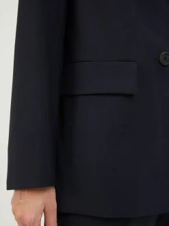 Wollblazer Blau
