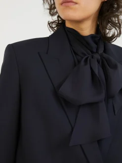 Wollblazer Blau