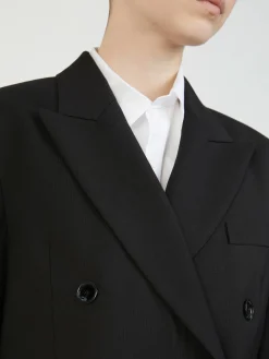 Wollblazer Schwarz