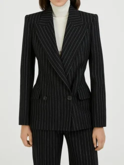 Wollblazer Schwarz