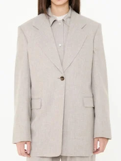 Woll-Cashmere Blazer 'Vermont' Beige