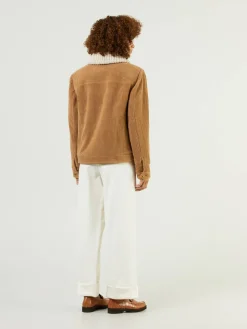 Woll-Cashmere-Cordjacke 'Pascoal' Beige