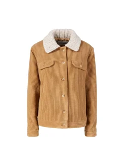 Woll-Cashmere-Cordjacke 'Pascoal' Beige