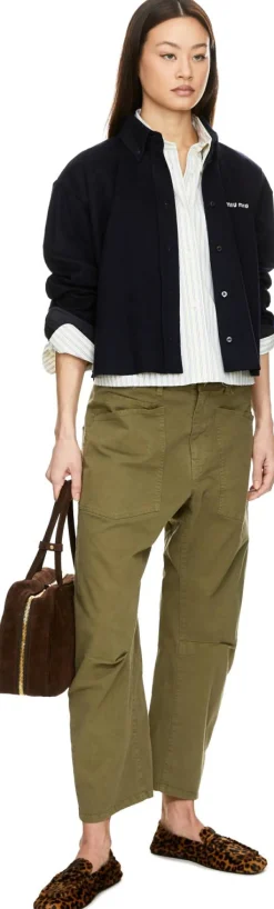 Woll-Cashmere-Hemd Marineblau