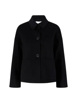Woll-Cashmere-Jacke 'Davia' Nero