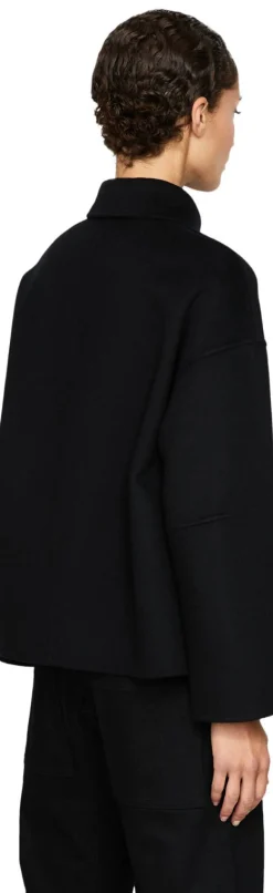 Woll-Cashmere-Jacke 'Davia' Nero