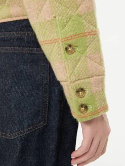 Woll-Cashmere-Jacke in Multi