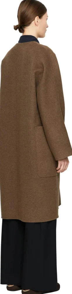 Woll-Cashmere-Mantel 'Tiberus' Braun
