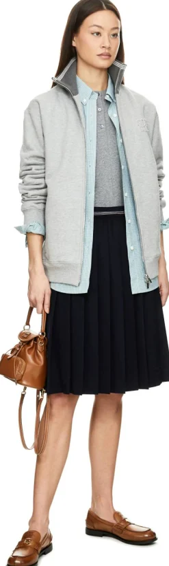 Woll-Cashmere-Rock Marineblau