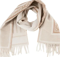 Woll-Cashmere-Schal Beige