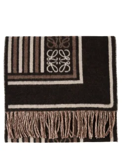 Woll-Cashmere-Schal Braun