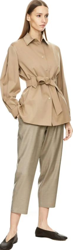 Wollhose 'Carrot' Beige