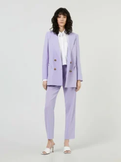 Wollhose 'Cool Easy Basque' Violett