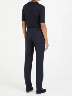 Wollhose 'Francisco' Marineblau
