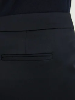 Wollhose Marineblau